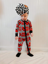 Load image into Gallery viewer, Checkered Heart Breaker Bamboo Sleeper (FINAL SALE)