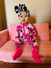 Load image into Gallery viewer, Pucker Up Cowboy Bamboo Sleeper (FINAL SALE)