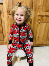 Load image into Gallery viewer, Checkered Heart Breaker Bamboo Sleeper (FINAL SALE)