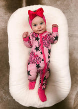 Load image into Gallery viewer, Pucker Up Cowboy Bamboo Sleeper (FINAL SALE)