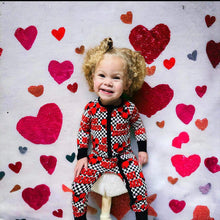 Load image into Gallery viewer, Checkered Heart Breaker Bamboo Sleeper (FINAL SALE)