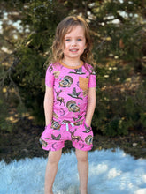 Load image into Gallery viewer, Pink Hunting Bamboo Short Set