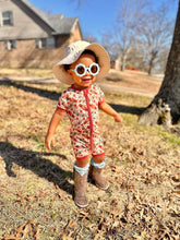 Load image into Gallery viewer, Be Mine Bamboo Shortie Romper (FINAL SALE)