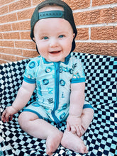 Load image into Gallery viewer, Need For Speed Bamboo Shortie Romper (FINAL SALE)