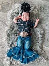 Load image into Gallery viewer, Rodeo Queen denim bells (5 options)