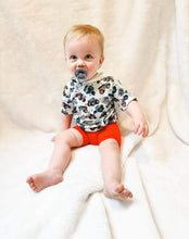 Load image into Gallery viewer, Red, White & Vroooom Bamboo Hooded Top (FINAL SALE)