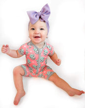 Load image into Gallery viewer, Disco Cowgirl Bamboo Shortie Romper (FINAL SALE)
