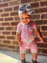 Load image into Gallery viewer, Disco Cowgirl Bamboo Shortie Romper (FINAL SALE)