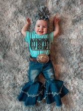 Load image into Gallery viewer, Rodeo Queen denim bells (5 options)