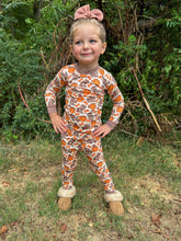 Load image into Gallery viewer, Howdy Pumpkin Bamboo Set (FINAL SALE) SIZES 18/24M, 4YR, 6YR