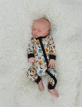 Load image into Gallery viewer, Bat To The Bone Bamboo Sleeper (FINAL SALE) SIZES NB, 3/6M, 6/12M