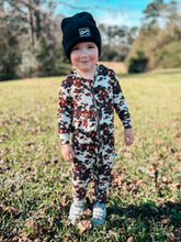 Load image into Gallery viewer, Hooded Bamboo Rompers (3 options)