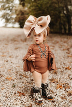 Load image into Gallery viewer, Bell Sleeve Leos & Tops (multiple colors)