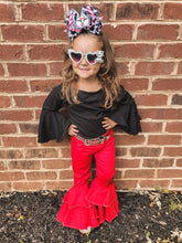 Load image into Gallery viewer, Bell Sleeve Leos & Tops (multiple colors)