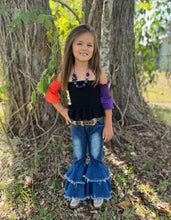 Load image into Gallery viewer, Rodeo Queen denim bells (5 options)