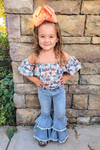 Load image into Gallery viewer, Rodeo Queen denim bells (5 options)