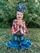 Load image into Gallery viewer, Rodeo Queen denim bells (5 options)