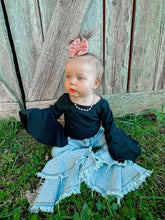 Load image into Gallery viewer, Rodeo Queen denim bells (5 options)