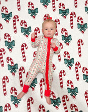 Load image into Gallery viewer, Candy Cane Christmas Bamboo Sleeper (FINAL SALE)