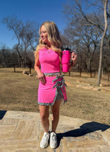 Load image into Gallery viewer, PREORDER Checkered Chic Yoga Set (Mommy And Me)