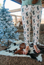 Load image into Gallery viewer, Western Steerhead Christmas Adult Bamboo PJ Pants (FINAL SALE)
