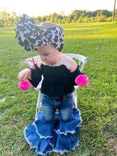 Load image into Gallery viewer, Rodeo Queen denim bells (5 options)