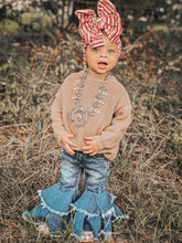 Load image into Gallery viewer, Rodeo Queen denim bells (5 options)