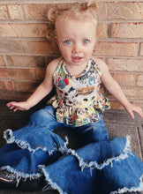 Load image into Gallery viewer, Rodeo Queen denim bells (5 options)