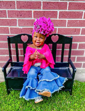 Load image into Gallery viewer, Rodeo Queen denim bells (5 options)