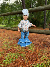 Load image into Gallery viewer, Rodeo Queen denim bells (5 options)