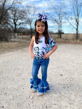 Load image into Gallery viewer, Rodeo Queen denim bells (5 options)