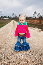 Load image into Gallery viewer, Rodeo Queen denim bells (5 options)