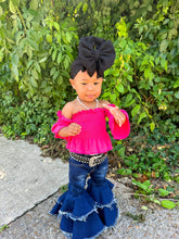 Load image into Gallery viewer, Rodeo Queen denim bells (5 options)