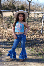 Load image into Gallery viewer, Rodeo Queen denim bells (5 options)