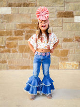 Load image into Gallery viewer, Rodeo Queen denim bells (5 options)