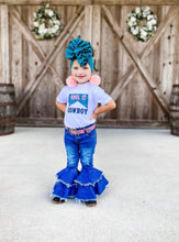 Load image into Gallery viewer, Rodeo Queen denim bells (5 options)
