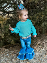 Load image into Gallery viewer, Rodeo Queen denim bells (5 options)