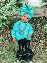 Load image into Gallery viewer, Rodeo Queen denim bells (5 options)