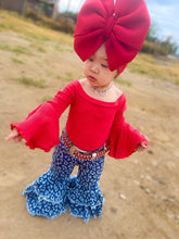 Load image into Gallery viewer, Rodeo Queen denim bells (5 options)