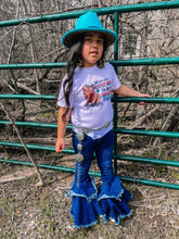 Load image into Gallery viewer, Rodeo Queen denim bells (5 options)