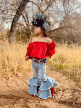 Load image into Gallery viewer, Rodeo Queen denim bells (5 options)