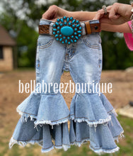 Load image into Gallery viewer, Rodeo Queen denim bells (5 options)
