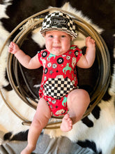 Load image into Gallery viewer, Luck Of The Draw Hooded Romper
