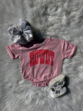 Howdy bubble romper