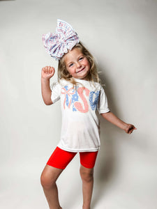 Coquette USA (Bubble, T-shirt, Onesie)
