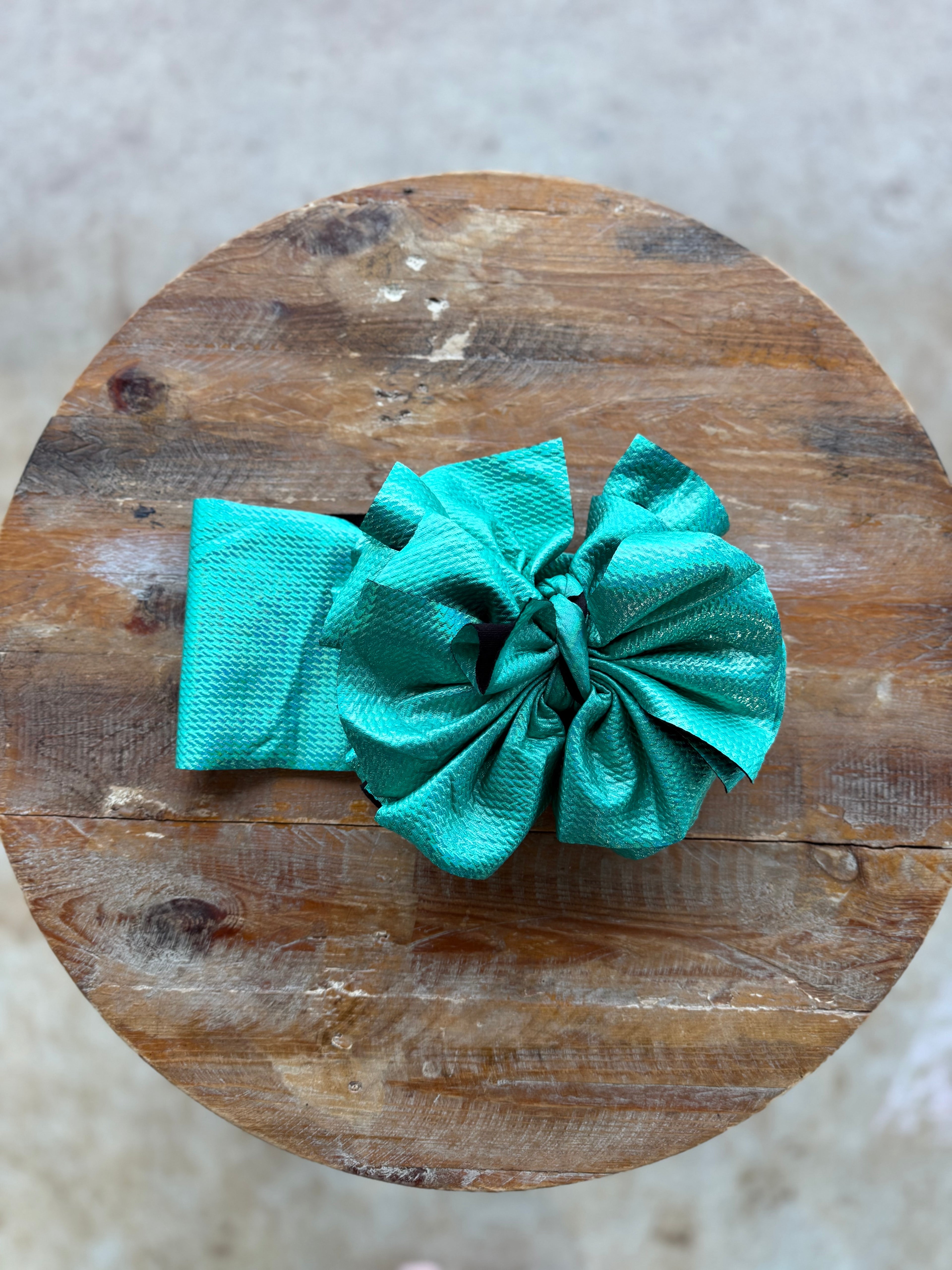 Metallic Messy Headwraps