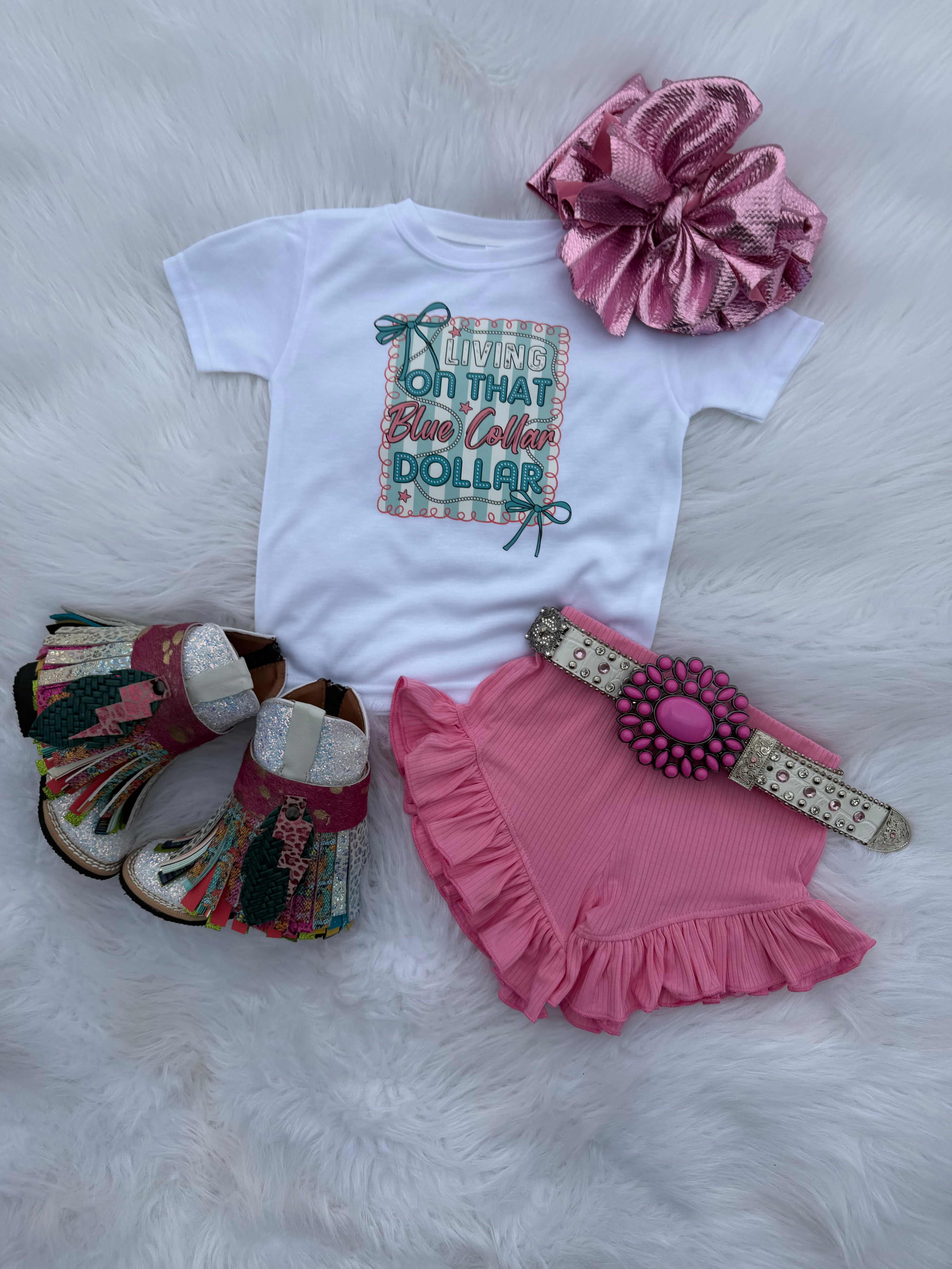 Living On That Blue Collar Dollar T-Shirts & Onesies
