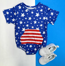 Load image into Gallery viewer, USA Bubble Romper
