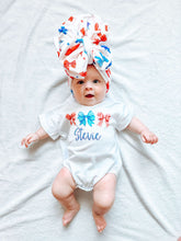 Load image into Gallery viewer, Custom Patriotic Name (Bubble, T-shirt, Onesie)
