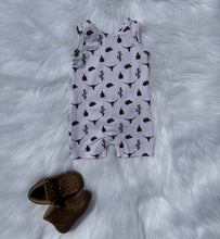 Load image into Gallery viewer, Cowboy Tank Top Romper
